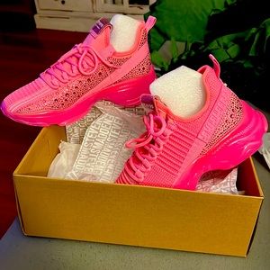 Steve Madden Pink Maxima Sneakers